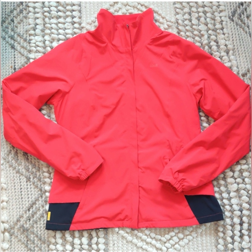 Lolë Women’s Red Joyful Softshell Tango Windbreaker Jacket ❤️